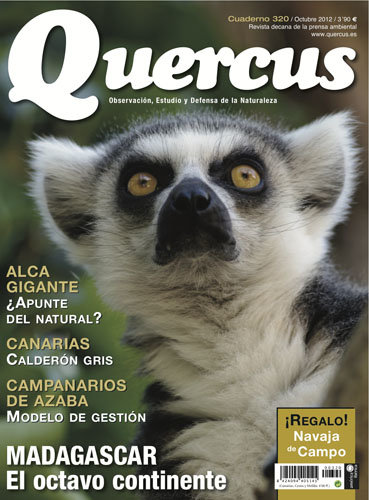 Portada Quercus nº 320 / Octubre 2012 