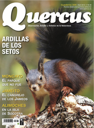 Portada Quercus nº 326 / Abril 2013