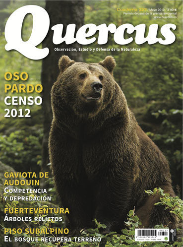 Portada Quercus nº 327 / Mayo 2013