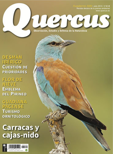 Portada Quercus nº 329 - Julio 2013