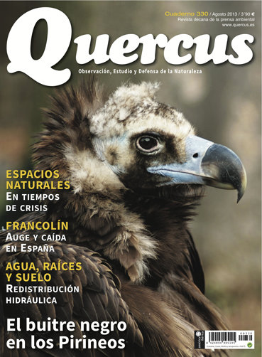 Portada Quercus nº 330 / Agosto 2013