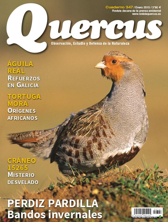 Portada Quercus nº 347 / Enero 2015