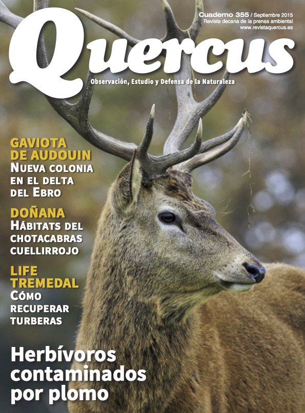 Portada Quercus nº 355 / Septiembre 2015