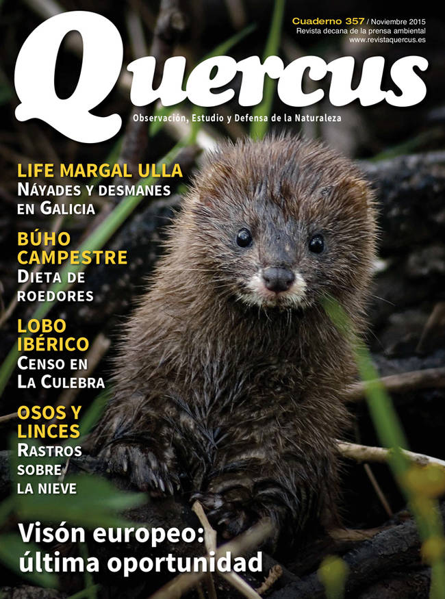 Sumario Quercus nº 357 / Noviembre 2015