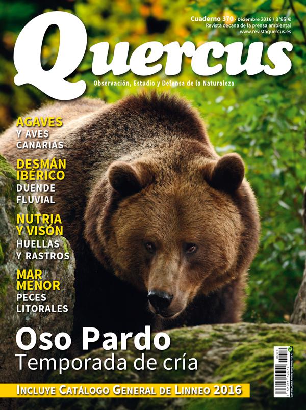 Sumario Quercus nº 370/Diciembre 2016