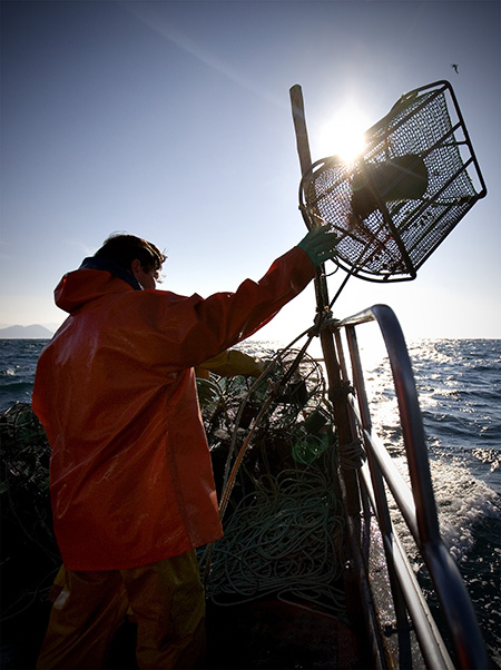 Pesca artesanal sostenible en Galicia (foto: WWF España).