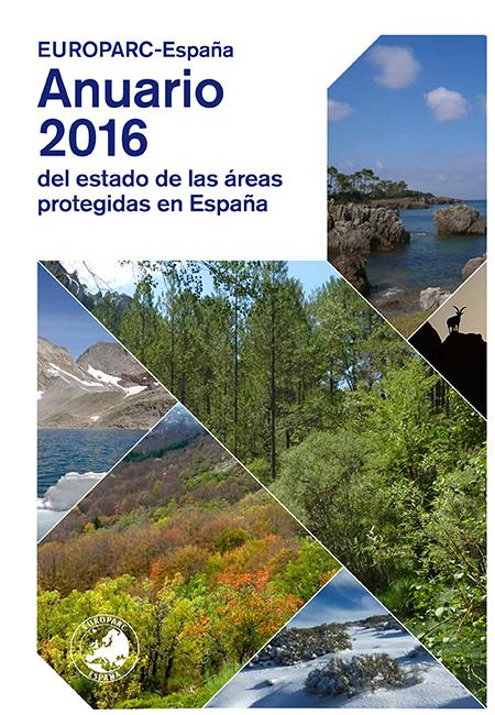 Portada del Anuario 2016 de Europarc España.