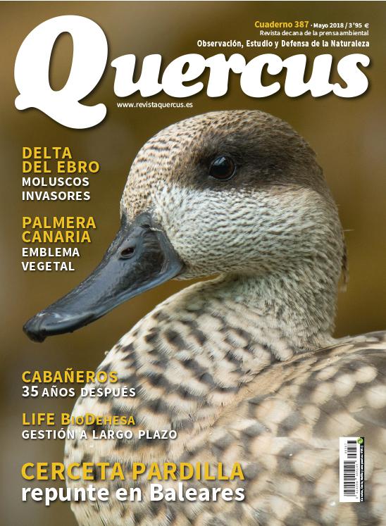 Sumario Quercus nº 387/ Mayo 2018