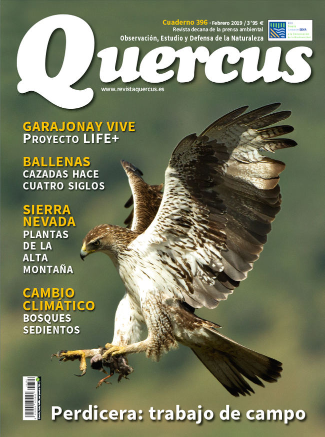 Portada Quercus nº 396 / Febrero 2019