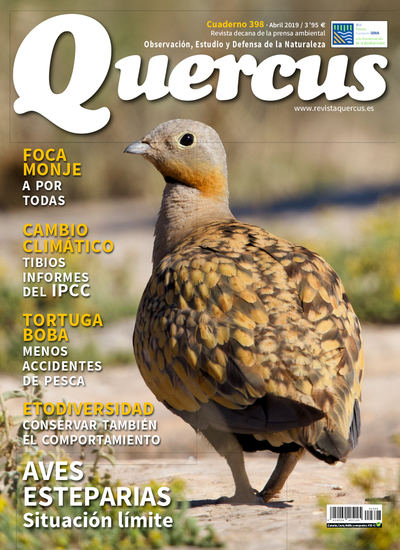 Portada Quercus nº 398 / Abril 2019