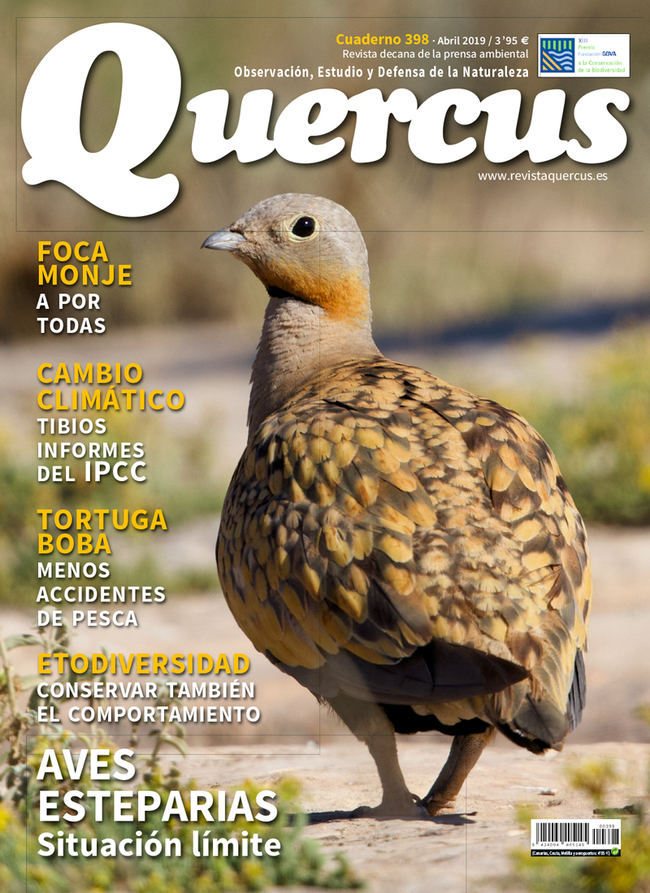 Portada Quercus nº 398 / Abril 2019