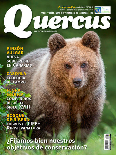 Portada Quercus nº 400 / Junio 2019