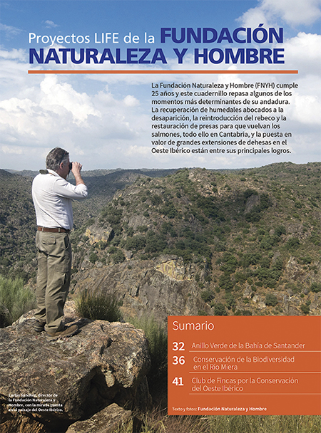 Proyectos LIFE de la Fundación Naturaleza y Hombre