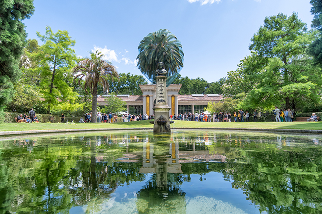 Panorámica del Real Jardín Botánico, donde se celebrará el congreso de la AIMJB (foto: RJB).

