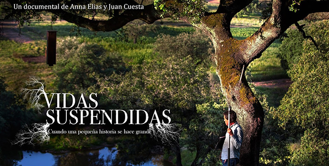 Imagen promocional del documental Vidas suspendidas

