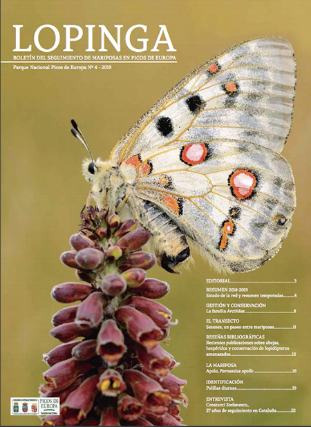 Nuevo número de la revista de las mariposas de Picos