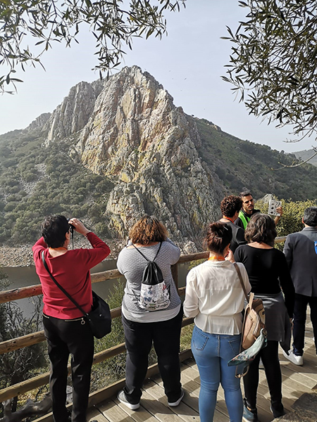 Ruta guiada durante FIO 2020 por el Parque Nacional de Monfragüe (Cáceres).