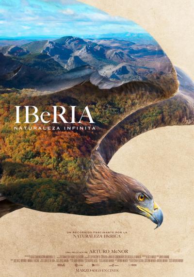 Cartel promocional de "Iberia, naturaleza infinita".