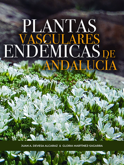 Portada del libro "Plantas vasculares endémicas de Andalucía".
