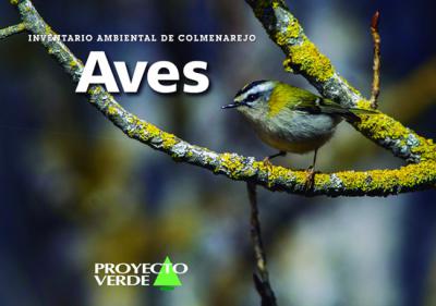 Portada de la monografía dedicada a las aves dentro del proyecto "Inventario ambiental de Colmenarejo".