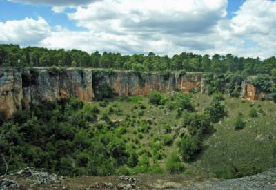 Vista del monte de Los Palancares, en la provincia de Cuenca (foto FSC).