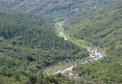 Río Hozgarganta, en Jimena de la Frontera (Cádiz). Este cauce ha sido uno de los estudiados por el proyecto Q-Clima II (foto: Tony Herrera).