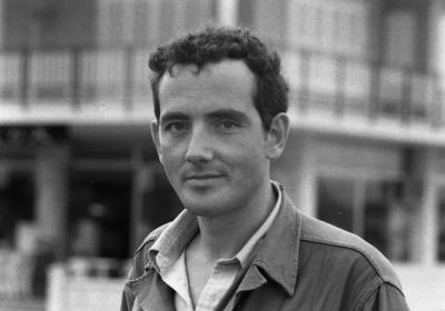 Un jovencísimo Jesús Garzón durante las Quintas Jornadas Ornitológicas de SEO, celebradas en Mallorca en octubre de 1979 (foto: Sebastià Avellà).