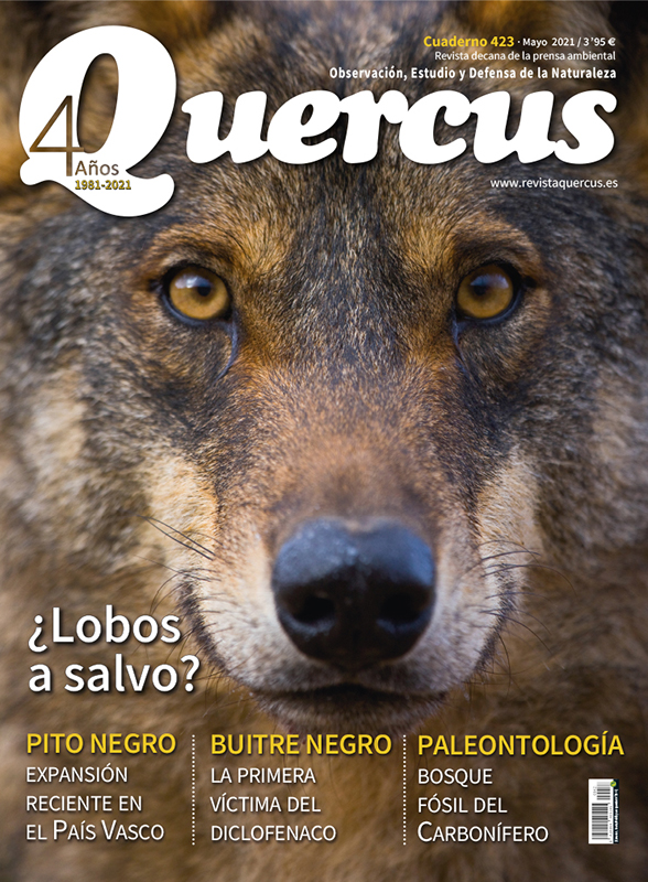 Sumario Quercus nº 423 / Mayo 2021