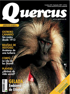 Portada Quercus nº 259 - Septiembre 2007