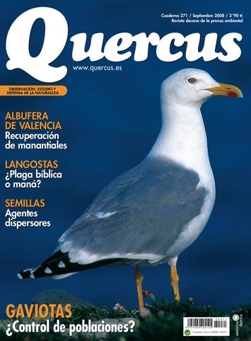 Portada Quercus nº 270 - Septiembre 2008