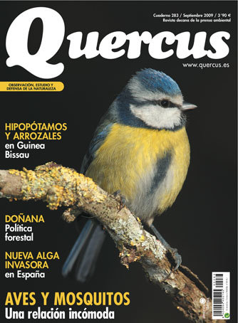 Portada Quercus nº 283 / Septiembre 2009